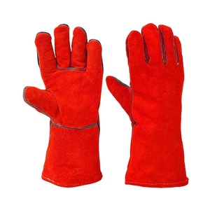 Guantes de Soldadura de Cuero Vacuno de Primera Calidad, Resistentes al Calor y a las Chispas, para Bomberos, Construcción y Barbacoa - Product Image 5