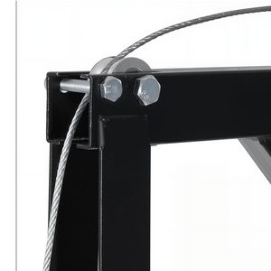 Sollevatore per caccia con capacità di carico di 180 kg per gancio di traino camion, attacco da 2 pollici, per caccia al cervo, con albero girevole a 360 gradi regolabile - Product Image 6