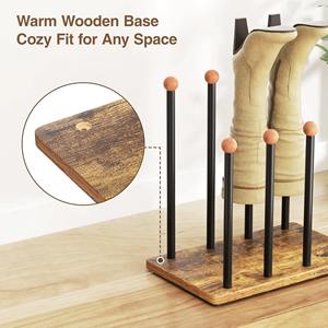 Wooden & metal racks enhance both functionality and elegance durable design ensures years of reliable use - Product Image 4