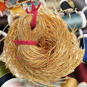 Fil de bullion Zardoshi Dabla Wire, dernier design, bronze brillant, fil métallique à franges pour vêtements, faible rétrécissement, formel - Product Image 5