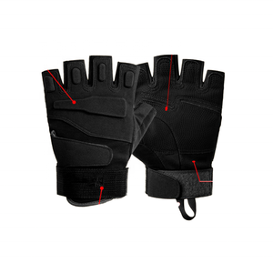 Guantes de entrenamiento de medio dedo para mujer, transpirables, para Fitness, ciclismo, gimnasio, guantes deportivos para carreras, levantamiento de pesas, guante antideslizante para montar - Product Image 2