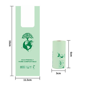 Bolsa para caca de perro con asa, bolsas para caca biodegradables perfumadas ecológicas personalizadas con aroma para perros - Product Image 6