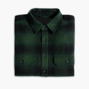 Chemise en flanelle 100 % coton pour homme, motif écossais classique, chaude et respirante, idéale pour l'automne et l'hiver – Vêtements masculins classiques en gros - Product Image 4