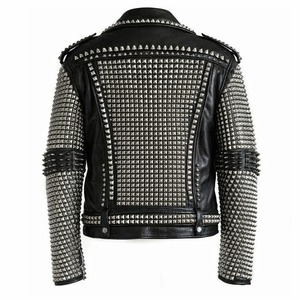 Chaqueta de Cuero Estilo Rock Vintage de Alta Calidad Premium - Product Image 5