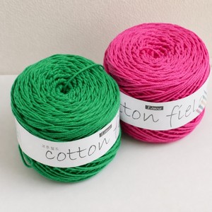 ไหมพรมคอตตอนฟิลด์แบบวอร์เท็กซ์สปัน สำหรับถักโครเชต์ งานฝีมือ น้ำหนัก 80 กรัม ไหมพรมสำหรับถักโครเชต์ - Product Image 1