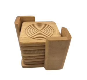 Elegant Wooden Designer <b>Coaster</b> Perfect For Home Dining <b>Table</b> Cafes And Restaurants Stylish Durable <b>Table</b> Accessory From India - Product Image 6