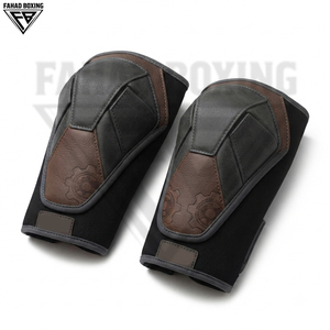 Rodilleras de Cuero Sintético de Alta Resistencia para Muay Thai y MMA, Modelo 2026, de Alto Rendimiento, para Venta al por Mayor, OEM y ODM - Product Image 3