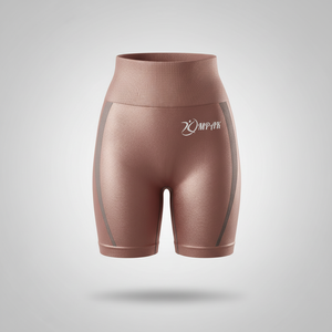 กางเกงขาสั้นออกกำลังกายระบายอากาศได้ดี กระชับสัดส่วน ยกกระชับสะโพก ไร้ตะเข็บ แรงบีบอัดสูง เหมาะสำหรับปั่นจักรยาน ฟิตเนส ออกกำลังกายสำหรับผู้หญิง - Product Image 1