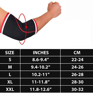 Manchons de compression professionnels pour coudes, hommes et femmes, pour la gym, le soutien, l'entraînement et la récupération, vente en gros - Product Image 2