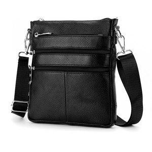 Bolso de Hombro de Cuero Vacuno Multifuncional de Alta Calidad para Hombre de Negocios, Gran Capacidad - Product Image 3