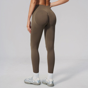 2025 New Women's Yoga Set <b>Legging</b> Tracksuit Solid <b>Mesh</b> High Waist Tummy Control Seamless Full Length Athletic Gym Fitness Bra - Product Image 6