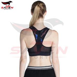 Nouveauté 2026 : Soutien-gorge de sport respirant et uni pour femme, design élégant et moderne, impression par sublimation, idéal pour le yoga et le fitness - Product Image 5