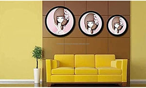 Handmade Đen DIY treo hình ảnh khung phong cách tường trang trí cho văn phòng nhà phòng khách khung ảnh nhà hàng nền - Product Image 2