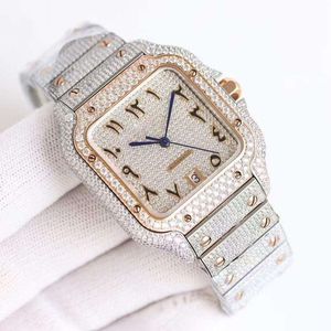 Charm_Jewels Luxury Stainless Steel Square Analog Quartz <b>Watch</b> With Sapphire Crystal 30mm Folding Clasp Women - Product Image 6