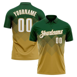 เสื้อโปโลพิมพ์ลายทั้งตัวสำหรับผู้ชาย ผ้าโพลีเอสเตอร์แบบระเหิดสี น้ำหนักเบา สวมใส่สบาย เหมาะสำหรับเล่นกีฬาและสวมใส่ลำลอง - Product Image 2