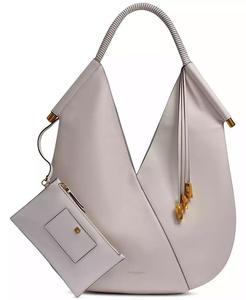 Baldwin grande spalla con manico arrotondato in pelle | Donna Karan New York - Product Image 1