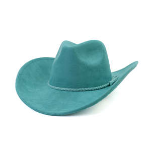 Fashion Polyester Fedora Hat <b>for</b> Women <b>Men</b> Classic Character Casual <b>Flat</b> Wide Brim Jazz <b>Cap</b> - Product Image 4