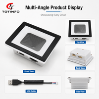 Módulo Lector de Códigos QR Integrado TOTINFO E200 con Interfaz USB en Stock para Sistemas de Quiosco de Autoservicio