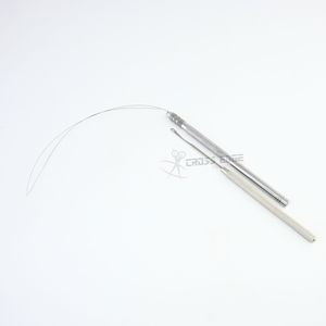 Hair Extension Hook <b>Needle</b> Anti-Slip Design with Loop <b>Threader</b> for Micro Ring Nano Beads Quick Setup Stainless Steel - Product Image 1