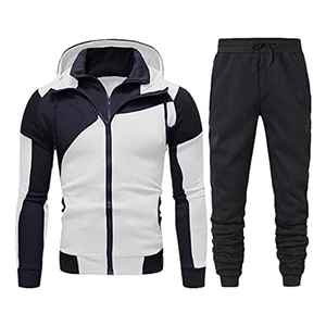 Ensembles de survêtements d'hiver pour hommes à logo personnalisé, respirants, à séchage rapide, à manches longues, vente en gros, survêtement noir personnalisé, meilleur rapport qualité-prix - Product Image 2