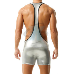 High Performance Spandex / Polyester Made <b>Running</b> <b>Singlets</b> Comfortable Fitness Apparel For Gym Training And Sports Wear - Product Image 2