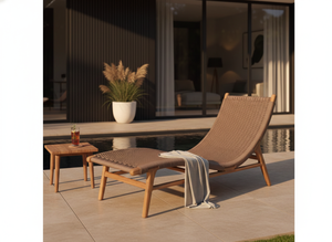 Chaise longue d'extérieur Lara Sun en teck de qualité supérieure pour le marché d'exportation et les distributeurs mondiaux de meubles - Product Image 4