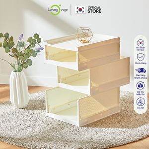 Korean Style Plastic Storage Drawers, Multi Layer Organizer Cabinet - Product Image 4