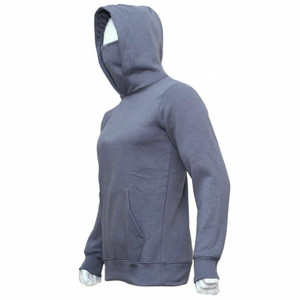 เสื้อฮู้ดคลุมหน้าแบบพรีเมียม สั่งทำแบรนด์ส่วนตัว - Product Image 5