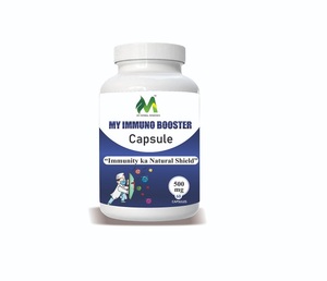 Cápsulas INMUNO BOOSTER, Cápsulas de Extracto de Plantas Naturales con Fórmula de Mezcla de Ingredientes Botánicos en Envase de Botella Ideal para Viajes - Product Image 1