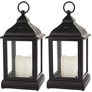 Nueva Tendencia: Farol de Metal y Vidrio con Acabado Negro Brillante para Bodas y Jardines, Hecho a Mano - Product Image 3