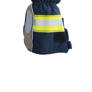 Gants de sapeur-pompier en cuir, isolants thermiquement, ignifuges, pour le sauvetage et l'extrication, gants de sécurité haute performance - Product Image 3
