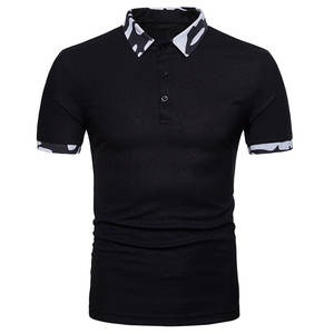 Polo d'entreprise en coton premium à manches courtes avec logo brodé personnalisé – Tenue de travail décontractée et sportswear - Product Image 1