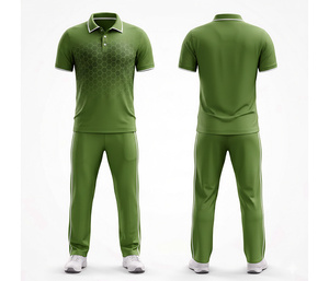 Breathable Sublimation <b>Cricket</b> Apparel for Clubs & Teams | Men Women Youth <b>Cricket</b> Wears Polo Shirt and Trouser Full Team - Product Image 3