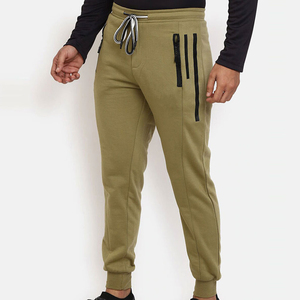 Fabriqué au Pakistan, prix bas, haute qualité, joggers pour hommes de couleur unie, confortables, de haute qualité, joggers pour hommes de longueur intégrale - Product Image 2
