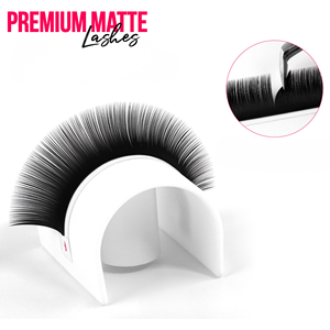 Charmlash – Vente en gros de cils à marque privée, plateaux de cils ultra doux en cachemire noir mat, cils classiques et volume intense - Product Image 1