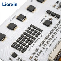 Circuit imprimé de commande de phare LED automobile à base d'aluminium, IATF16949, matrice ADB, phare à pixels MCPCB