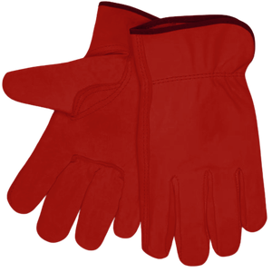 Cowhide Grain Leather Heavy Duty <b>Driving</b> <b>Gloves</b> Soft Comfortable Long Lasting Safety Work Handling <b>Gloves</b> Industrial Personal - Product Image 4