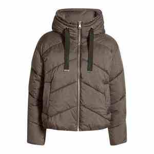 Veste d'hiver matelassée à capuche pour femme, personnalisée, chaude, oversize, résistante à l'eau, courte, style doudoune, vente en gros - Product Image 1