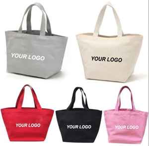 Sac en toile de coton éthique pour la vente au détail et les cadeaux avec logo et taille personnalisés - Product Image 4