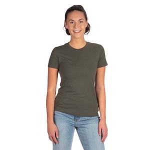 Camisetas de mujer de secado rápido, alta calidad, 100% algodón, camisetas de mujer lisas, transpirables, de manga corta, camisetas de mujer personalizadas - Product Image 1