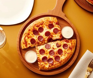 Tabla de cortar de madera hecha a mano, perfecta para espacios habitables, interiores naturales y cocinas minimalistas y ecológicas. - Product Image 1