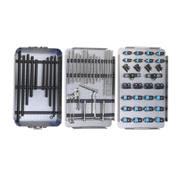 Kit d'instruments orthopédiques manuels en acier inoxydable allemand - Outils chirurgicaux de haute qualité certifiés CE pour les fragments grands et petits