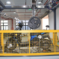 Banc d'essai pour batteries de motos électriques, machine de test de courant de sortie de batterie, équipement de détection de charge pour véhicules autonomes