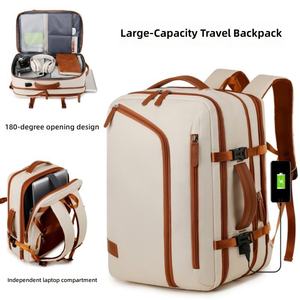 Bolsa de Viaje Minimalista de Nailon con Cierre de Cremallera, Asa Suave, Impermeable, Unisex, Capacidad de 20-37L - Product Image 2