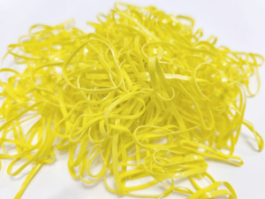 Lote de Bandas Elásticas para el Cabello, Tamaño M, 40x2mm, Alta Elasticidad, No Tóxicas, Empaquetado en Bolsa OPP, Uso Diario Informal - Product Image 2