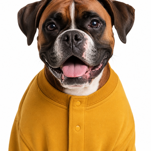Cute Solid Yellow Fleece Hoodie for Dogs Comfortable All Seasons Pet <b>Clothes</b> - Product Image 6