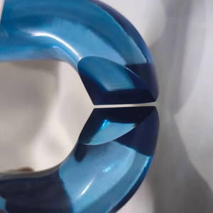 Customized Modern Acrylic Chain Wall Accents Handmade Modern <b>Ornamental</b> Resin Hanging for Home Decor Diwali Festival Ready - Product Image 3