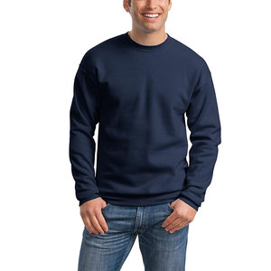 Sweat-shirt à col rond surdimensionné en coton et polyester lourd 420 GSM avec logo personnalisé pour hommes - Product Image 1