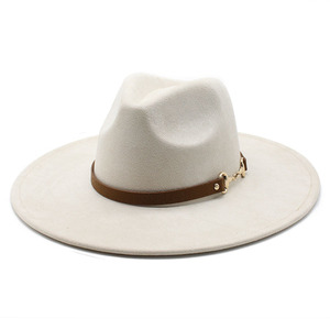 Sombrero Vaquero Occidental Unisex de Gamuza - Sombrero de Ala Enrollada con Parte Superior de Fieltro de Estilo Étnico, Perfecto para Viajes al Aire Libre y Uso Diario - Product Image 3