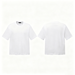 เสื้อยืดกราฟิกผู้ชายผ้าฝ้าย 100% ทรงโอเวอร์ไซส์ สไตล์เรโทร คอกลม ทรงหลวม ใส่สบาย คุณภาพพรีเมียม สตรีทแวร์ - Product Image 3